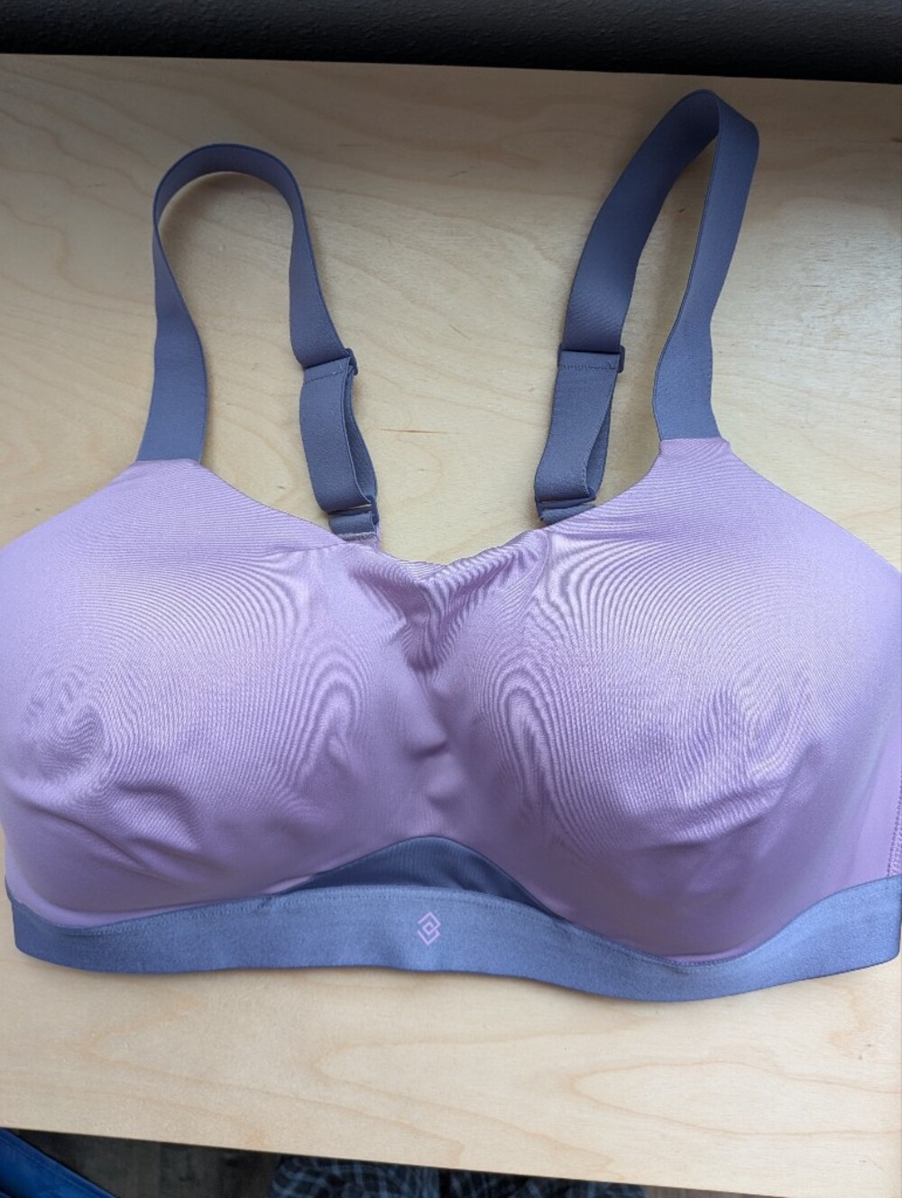 ThirdLove Kinetic Performance Sports Bra 38F High Impact Wireless Lilac